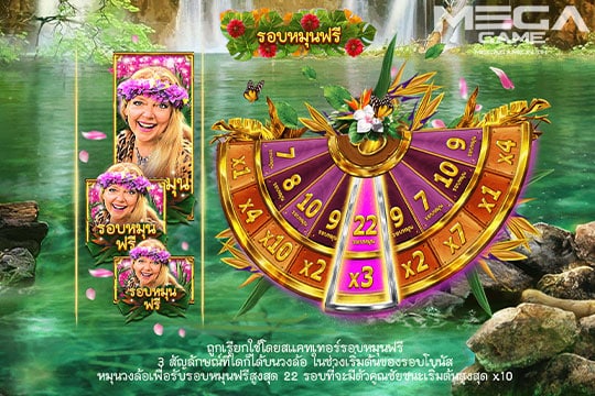 ฟีเจอร์ Free Spins Big Cat Rescue