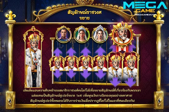 ฟีเจอร์ Royal Expand