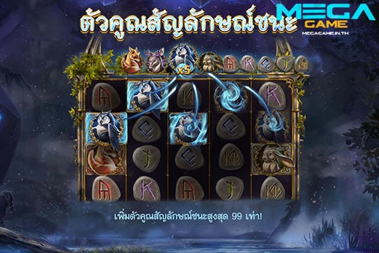 ฟีเจอร์ Symbol Win Multiplier Sylvan Spirits