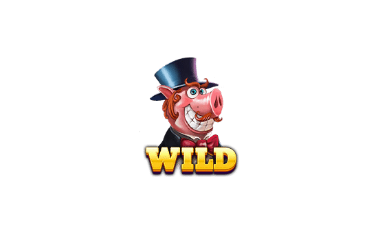 สัญลักษณ์ Wild Piggy Riches Megaways