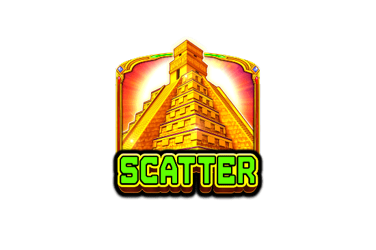 สัญลักษณ์ Scatter Aztec King MEGAWAY