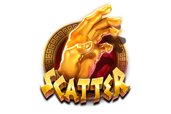 สัญลักษณ์ Scatter The Hand Of Midas