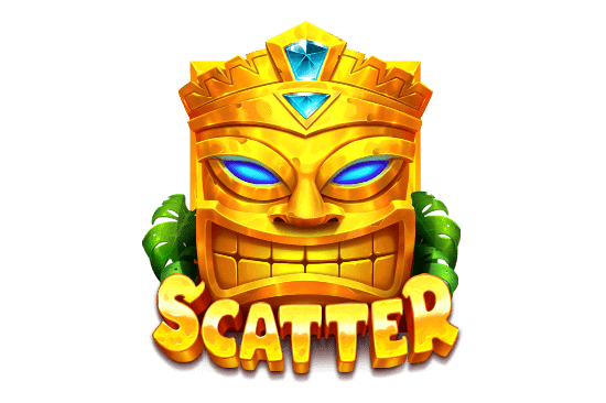 สัญลักษณ์ Scatter Tropical Tiki