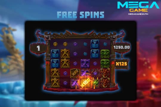 ฟีเจอร์ Free Spins Volatile Vikings