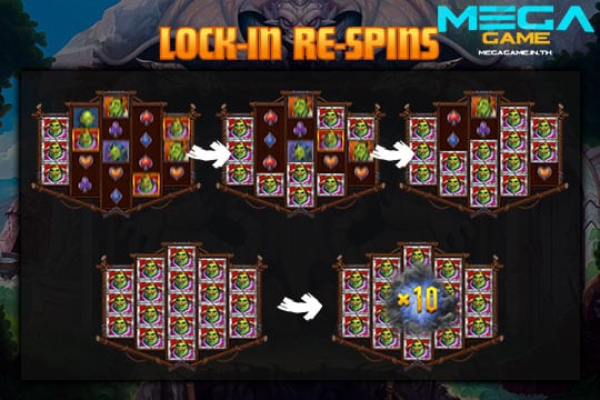 ฟีเจอร์ Lock-in Re-Spins