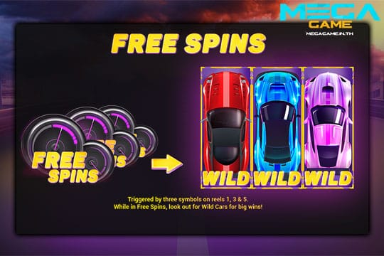 ฟีเจอร์ Free Spins Macau Racing