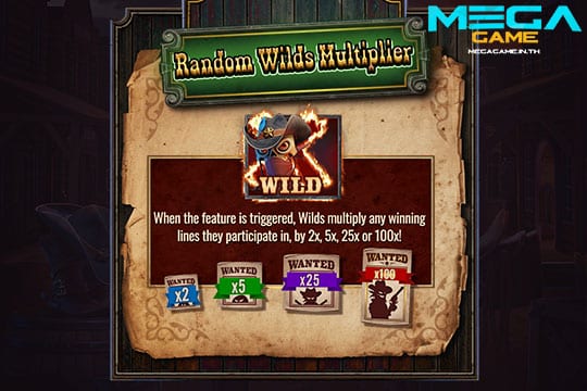 ฟีเจอร์ Random Wilds Multiplier