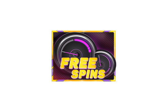 สัญลักษณ์ Free Spins Macau Racing