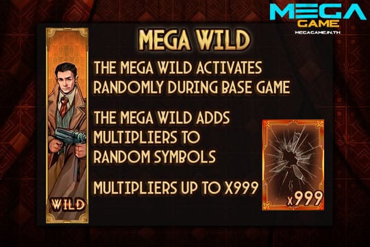 ฟีเจอร์ Mega wild Cotton Gang Affair