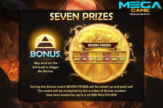 ฟีเจอร์ Seven Prizes